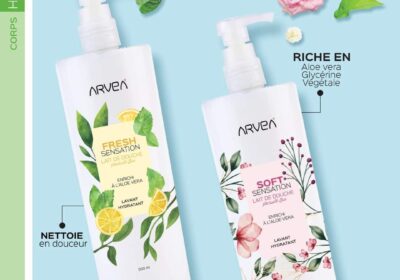 Le lait de douche ARVEA