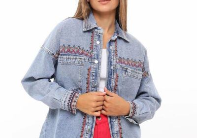 Veste djinn oversize