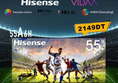 Hisense UHD TV 55″