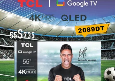 TCL UHD TV 55″