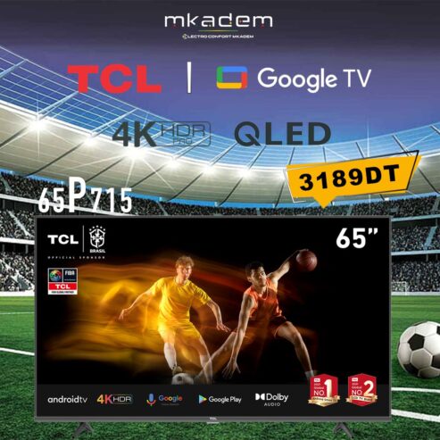 TCL UHD TV 65″