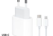 Inkax Chargeur rapide USB Type-C PD 20W compatible avec iPhone