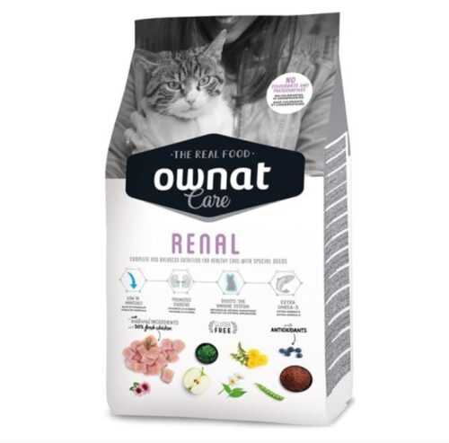 Croquette OWNAT pour chat Renal 1,5kg