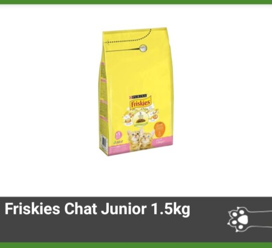 Croquette FRISKIES pour chat 1,5kg /1,7kg
