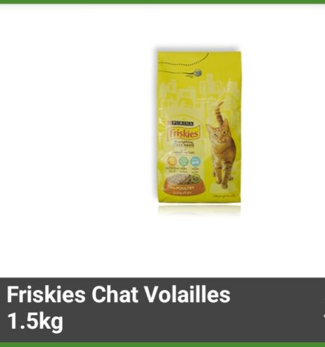 Croquette FRISKIES pour chat 1,5kg /1,7kg