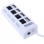 HUB USB 2.0 HI SPEED 4 PORTS + INTERRUPTEUR