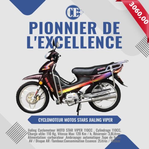 Cyclomoteur Motos Stars JIALING VIPER