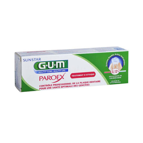 GUM PAROEX GEL DENTIFRICE ANTIPLAQUE 75ML